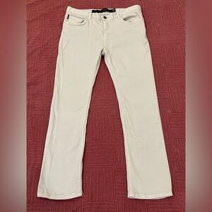 Emerica. Men’s size 36 W36L30 rise 10” skelter super slim fit jean pants - ecru
